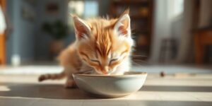 Kissanpennun ruokinta