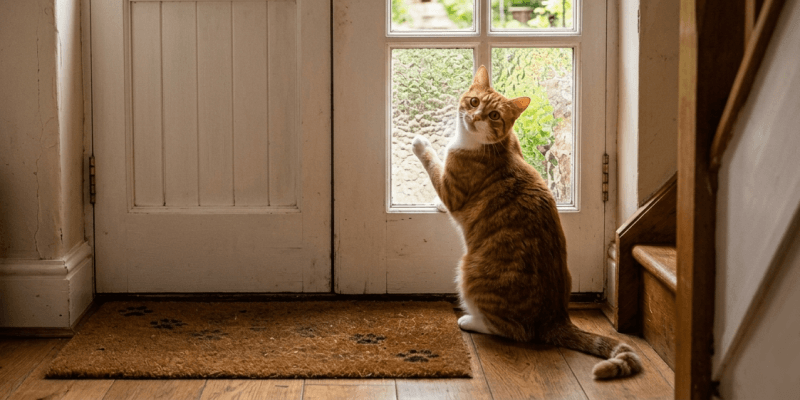Kissa haluaa ulos jatkuvasti - Mitä tehdä